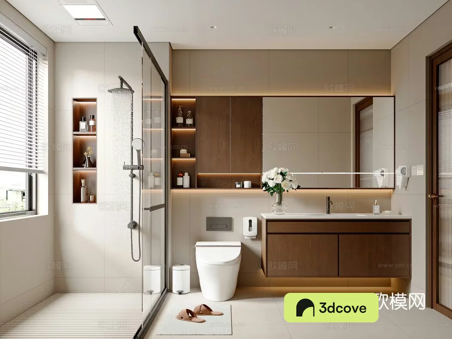 Modern medieval style bathroom cabinet bathroom supplies toilet shower