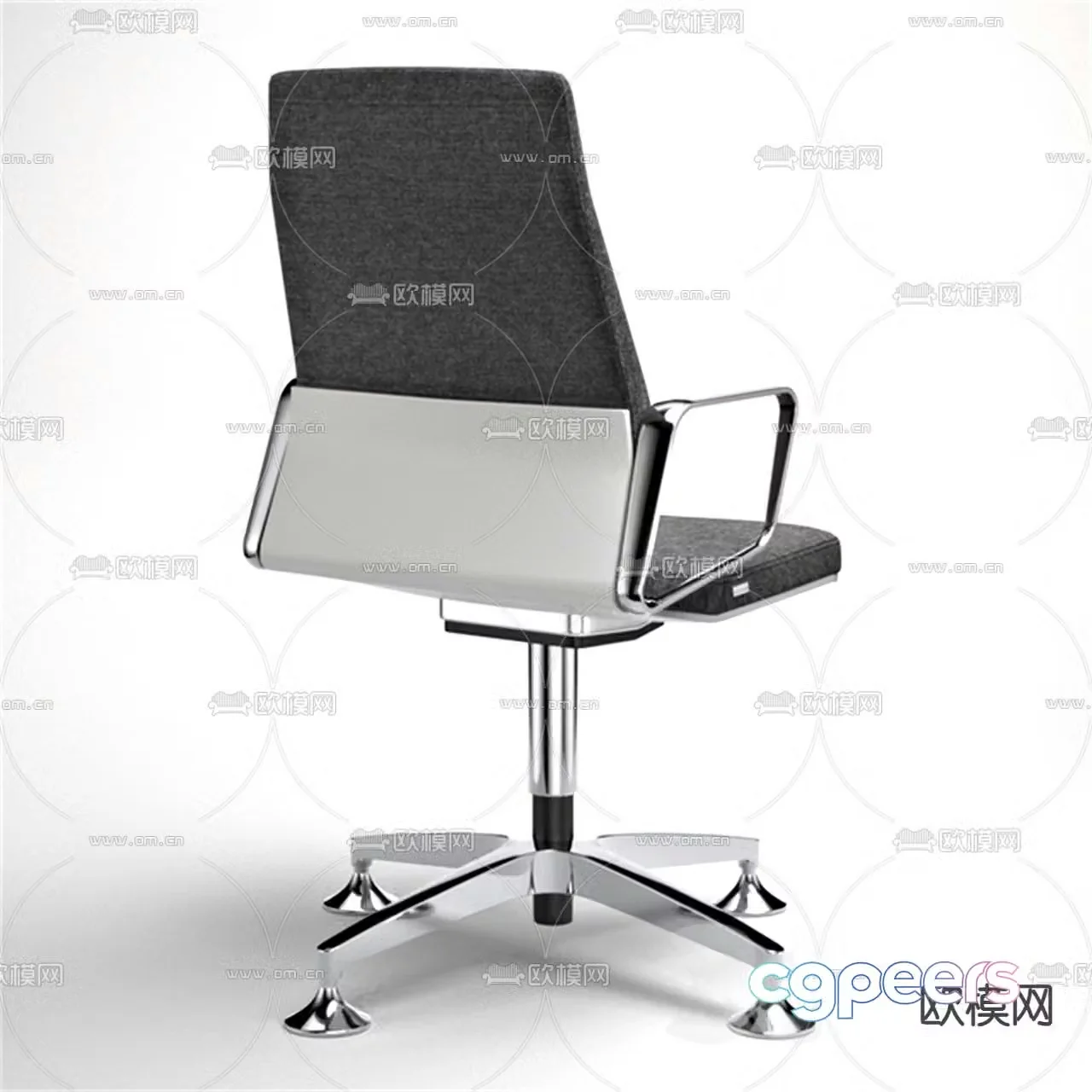 Modern office chair 3d model