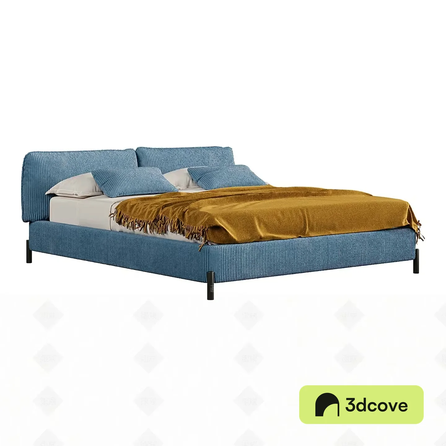 Cozy Blue Bedroom