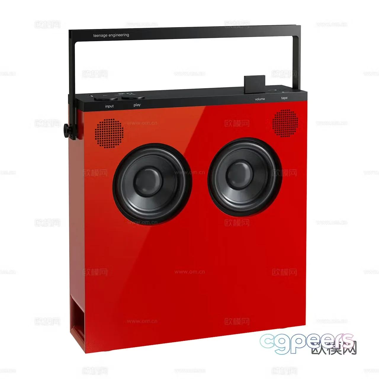 Teenage Engineering Minimalist Speaker 3D Model