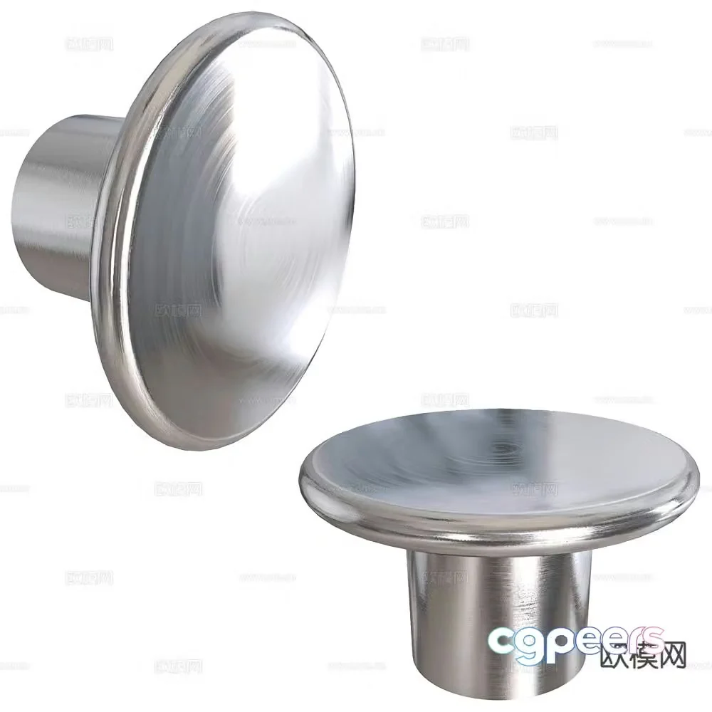 Latuning stainless steel handle handle 3d model