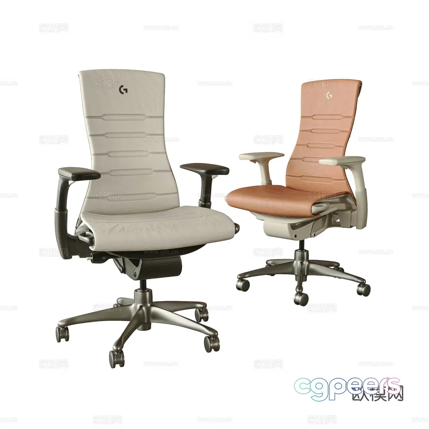 Modern office chair 3d model