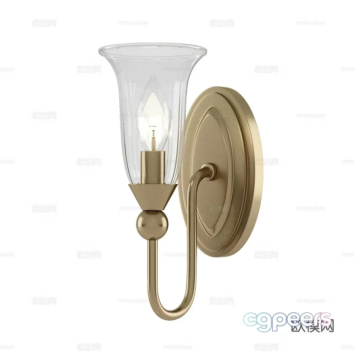 Wall lamp 3d model