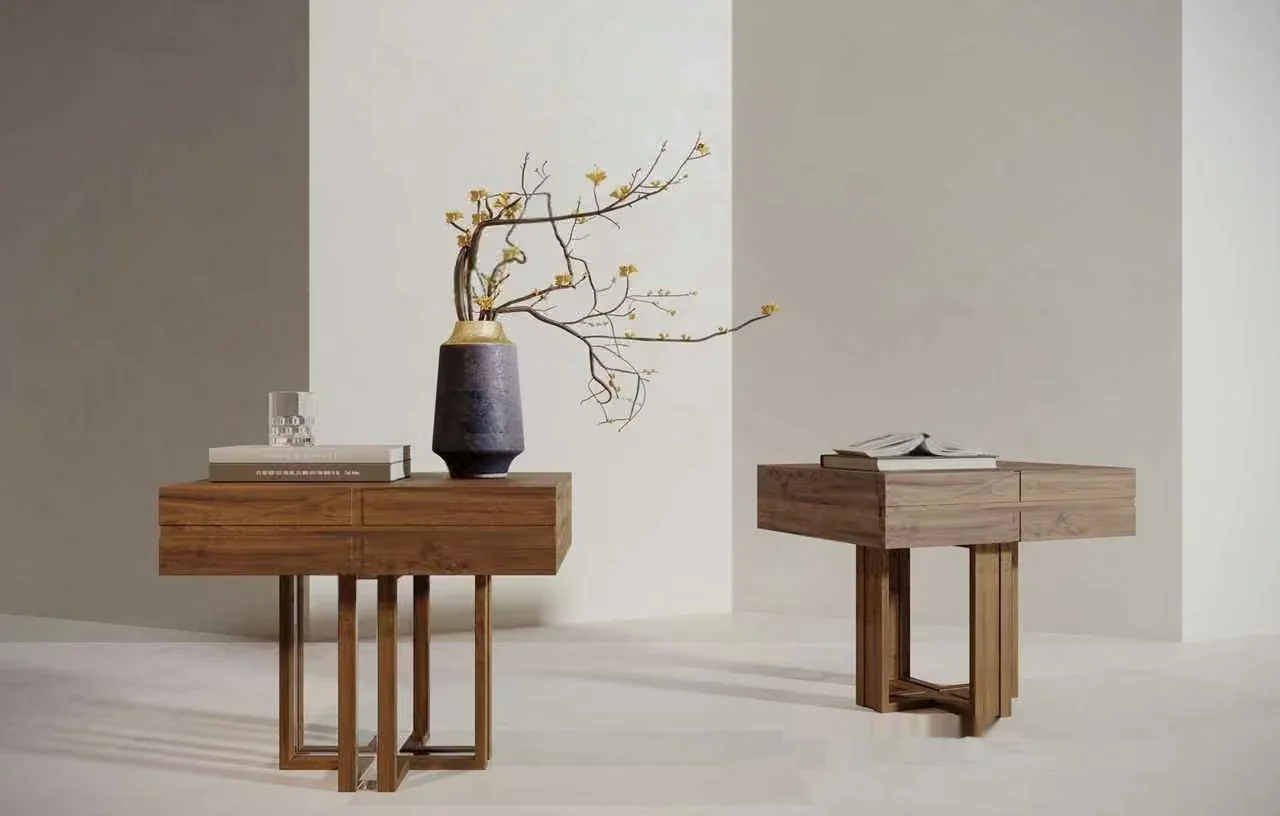 Modern Wooden Tables 3D Model – 19177 – CORONA Render