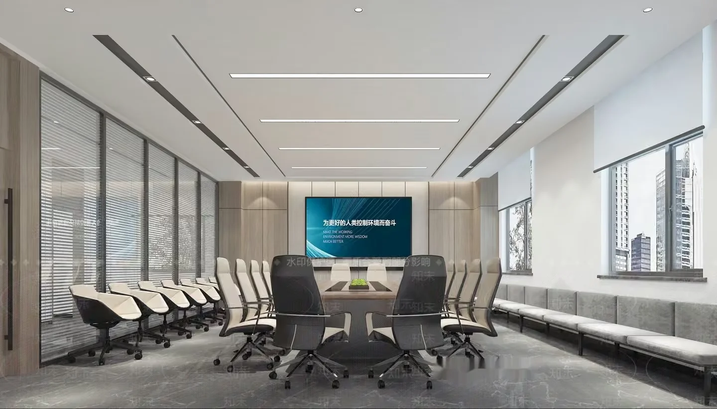 Modern Conference Room 3D Model – 11858 – VRAY Render