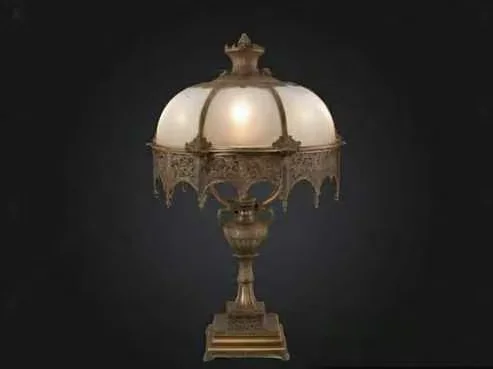 Gold Light Fixture 3D Model – 3108 – VRAY Render