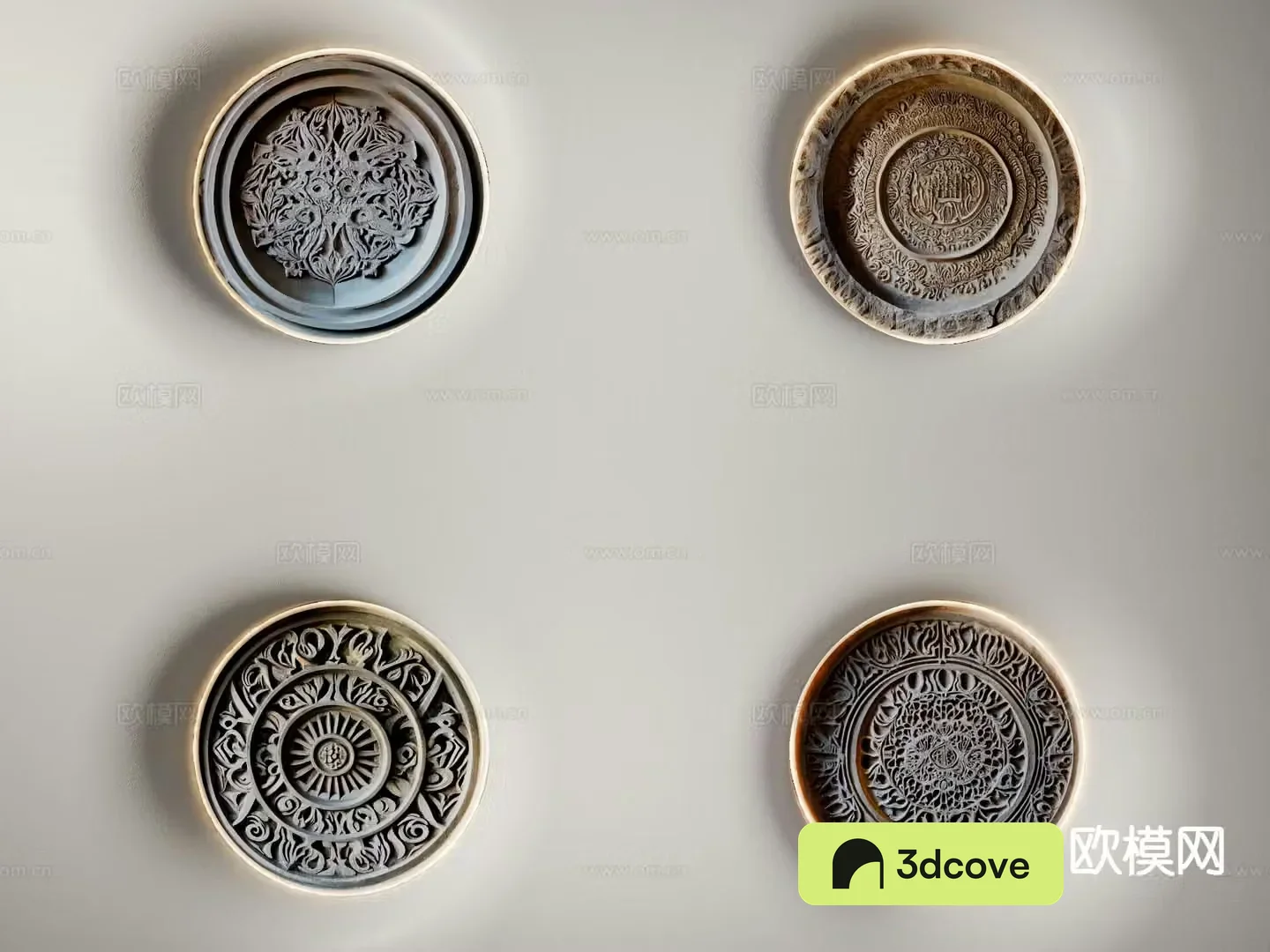 European classical wall decoration round hanging decoration