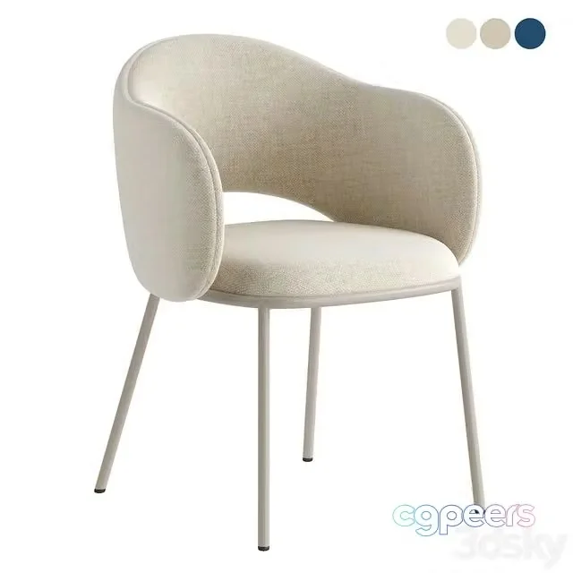 3ds Max Free – Kave Home . Maina Chair