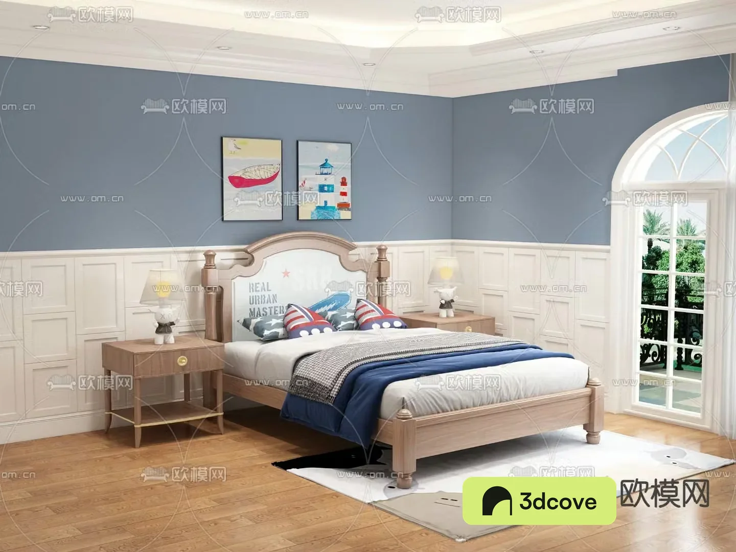 American children’s bed