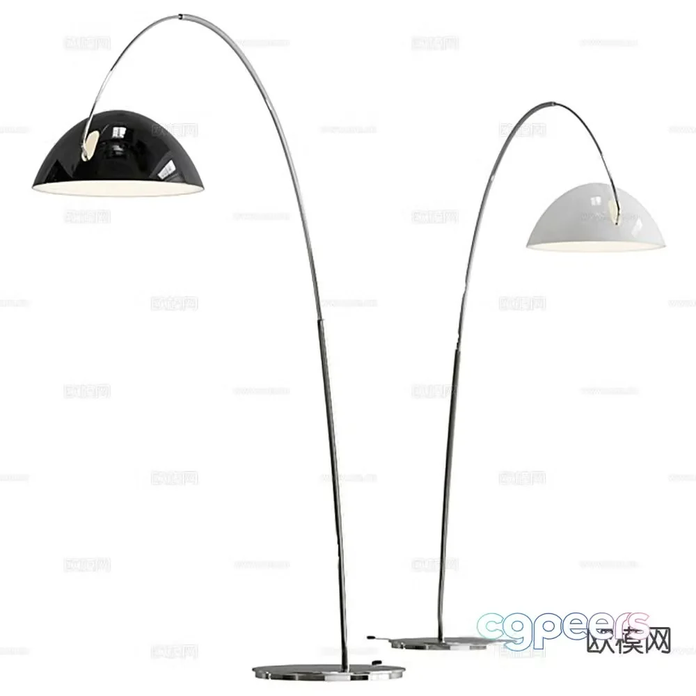 Modern floor lamp 3d model
