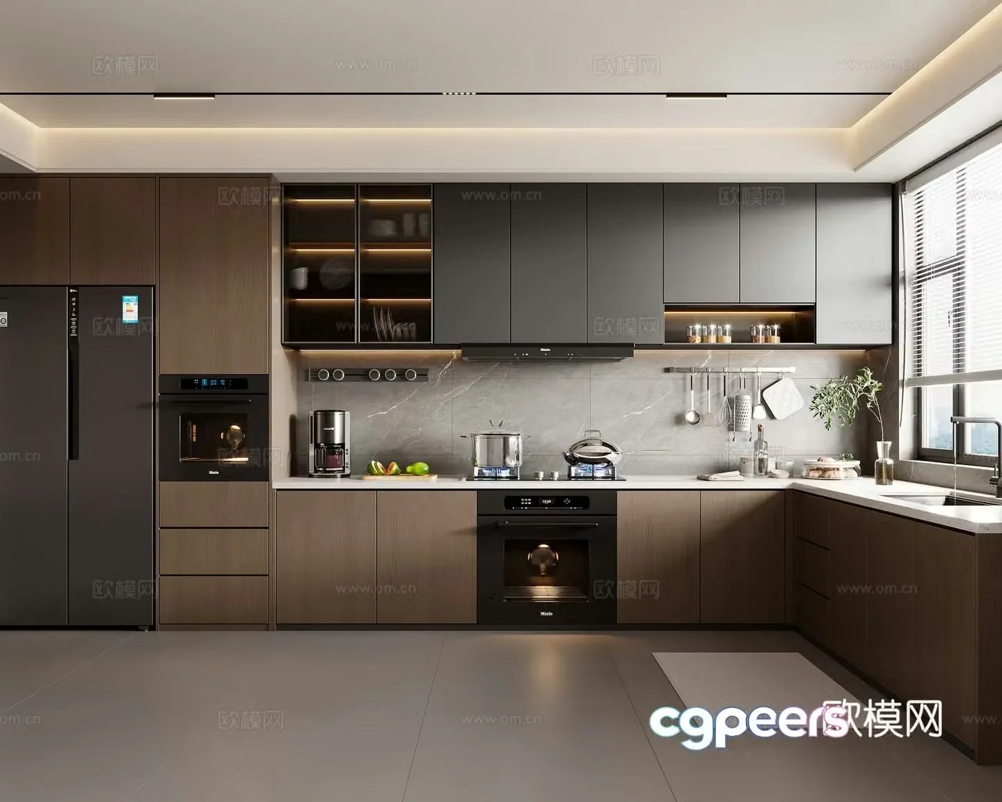 Italian kitchen 3d model