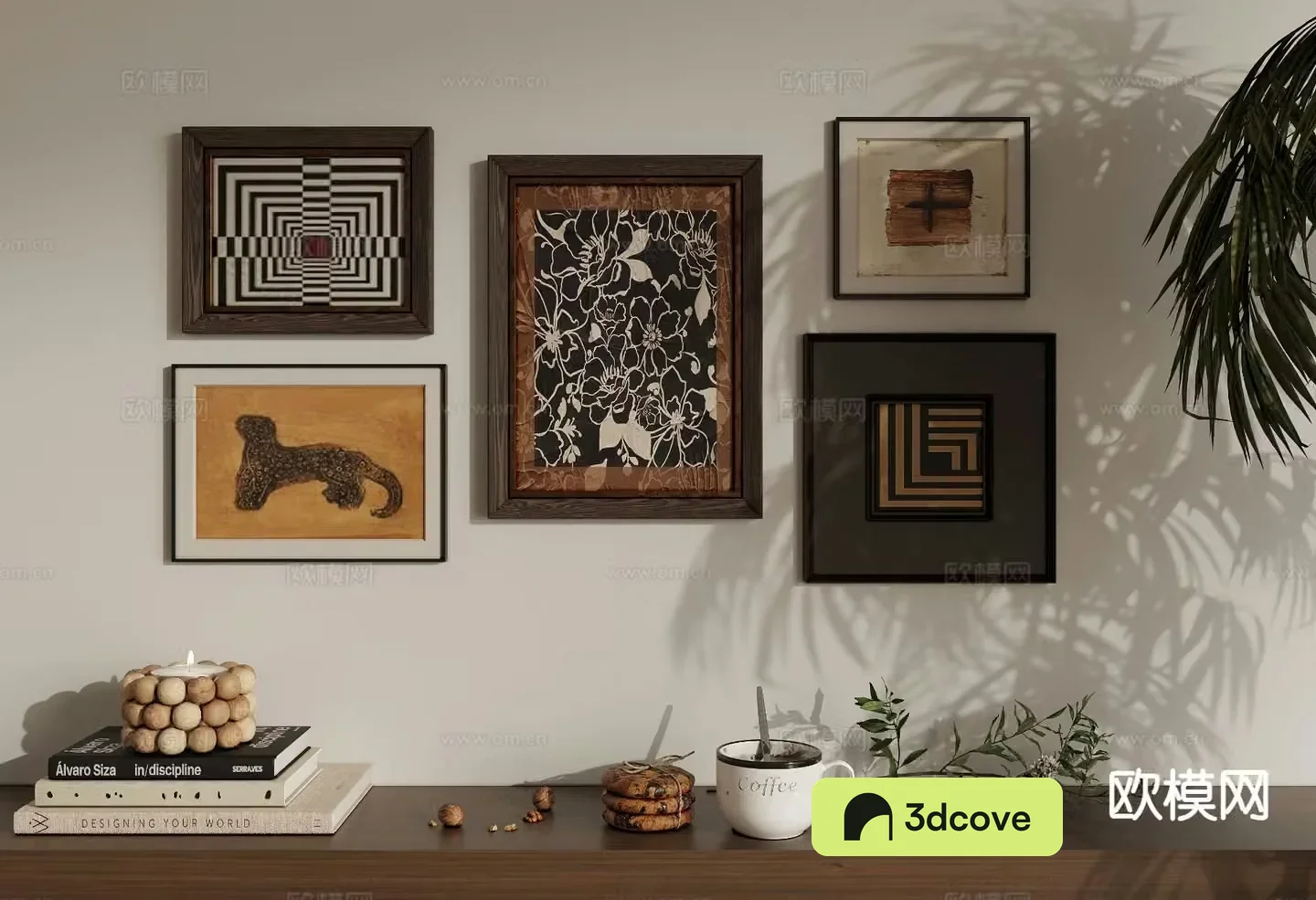 Medieval style decorative painting retro painting hanging painting