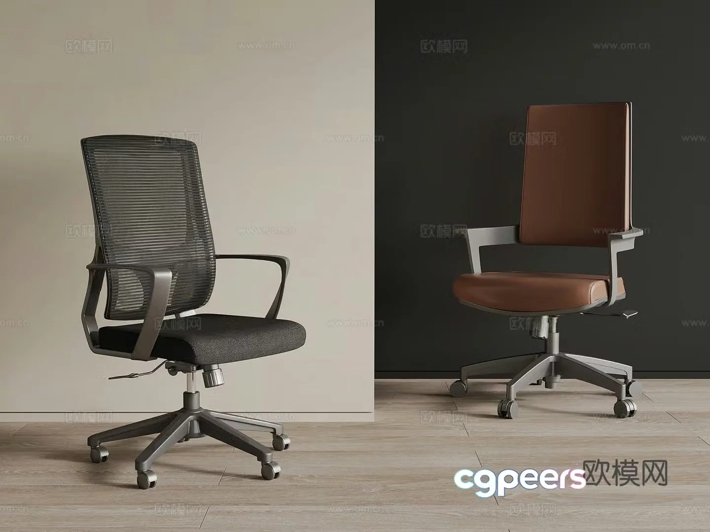 Office chair Modern office chair 3d model