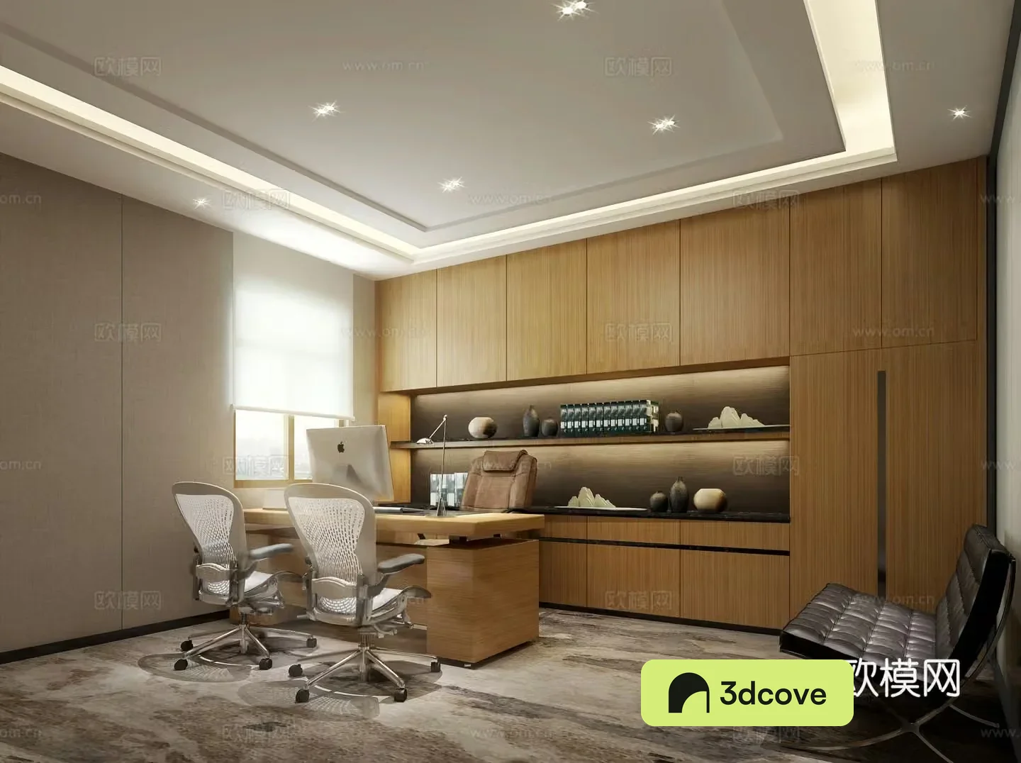 Modern manager’s room supervisor’s room