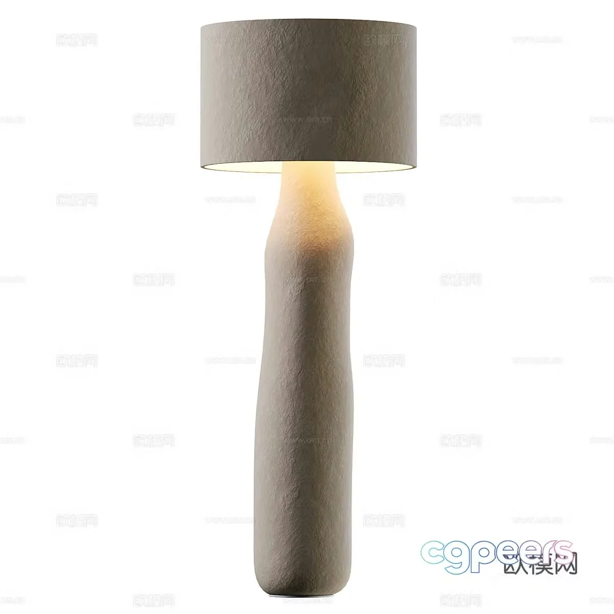 Wai Sad Floor Lamp 3D Model
