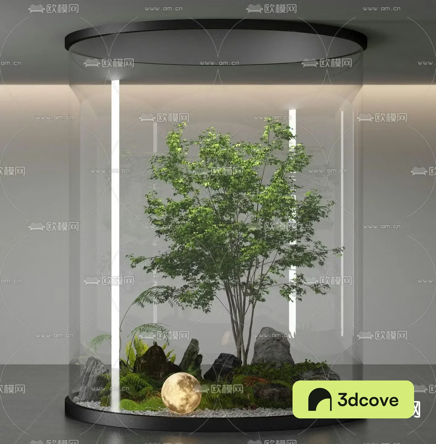 Horticulture landscaping indoor landscaping green plant landscape