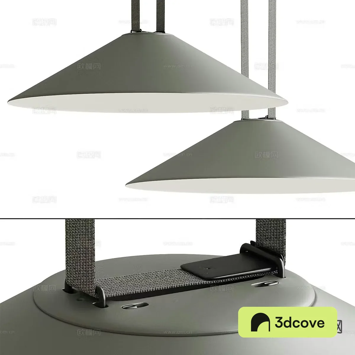 Modern small chandelier