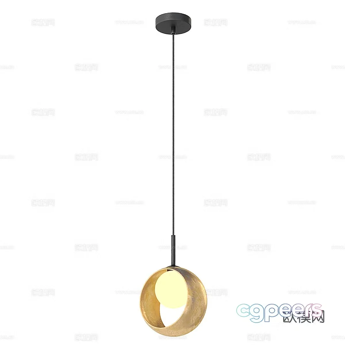 Modern simple chandelier chandelier simple chandelier dining chandelier living room chandelier 3d model