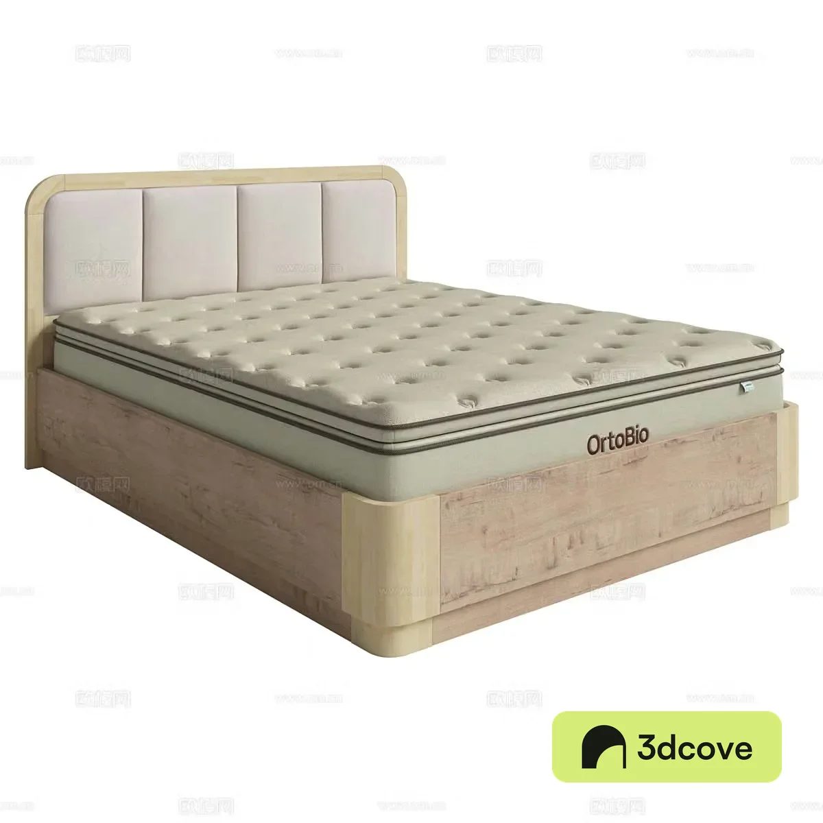 Nordic double bed