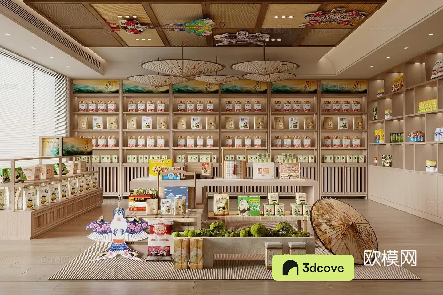 Modern specialty store