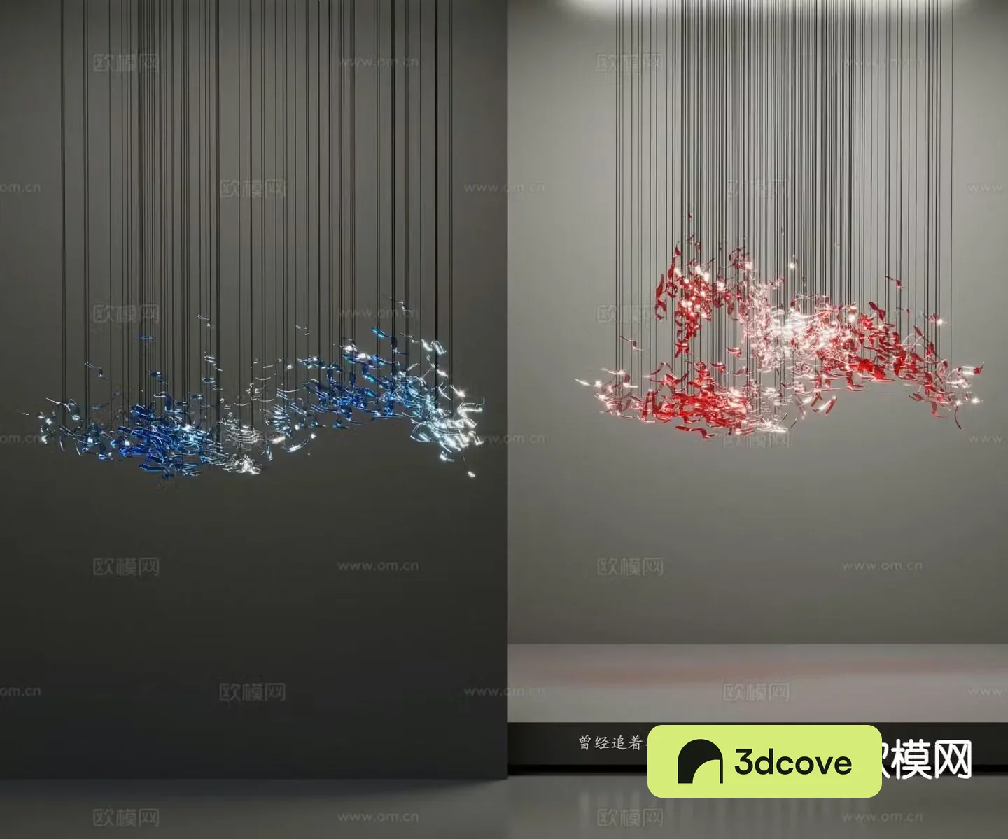 Light luxury crystal lamp art lamp
