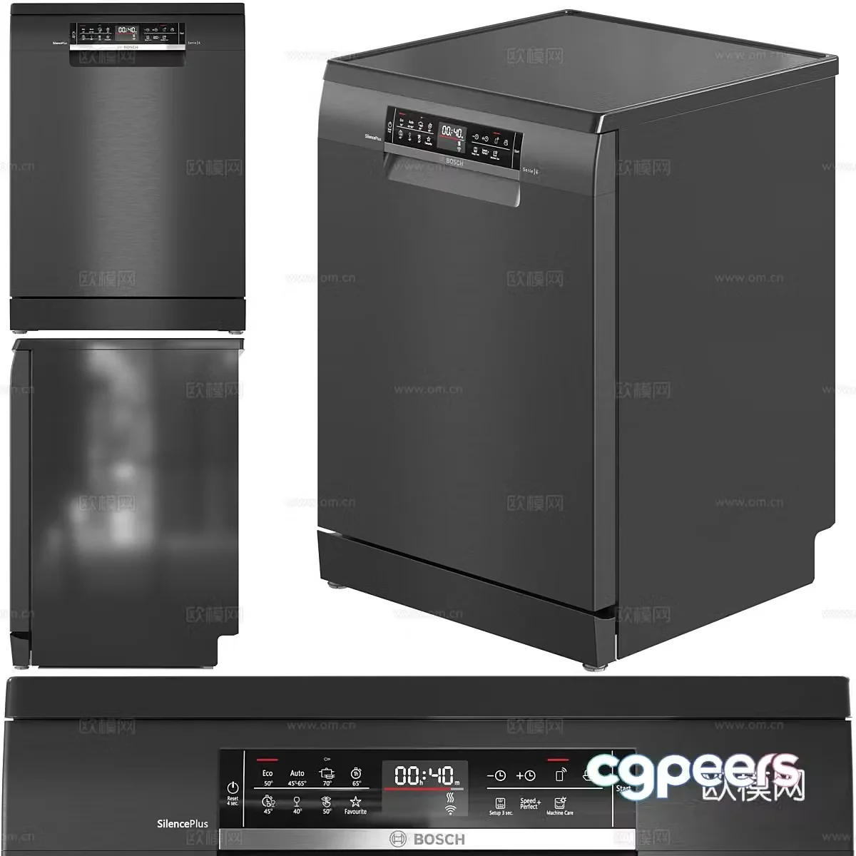 Household appliances 3D model