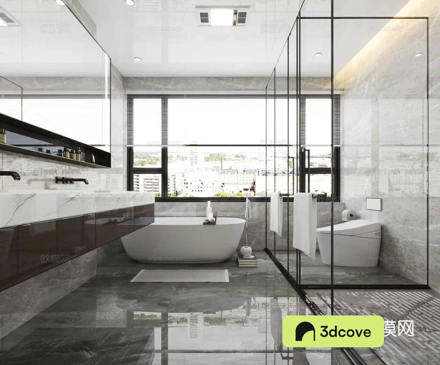 Modern bathroom