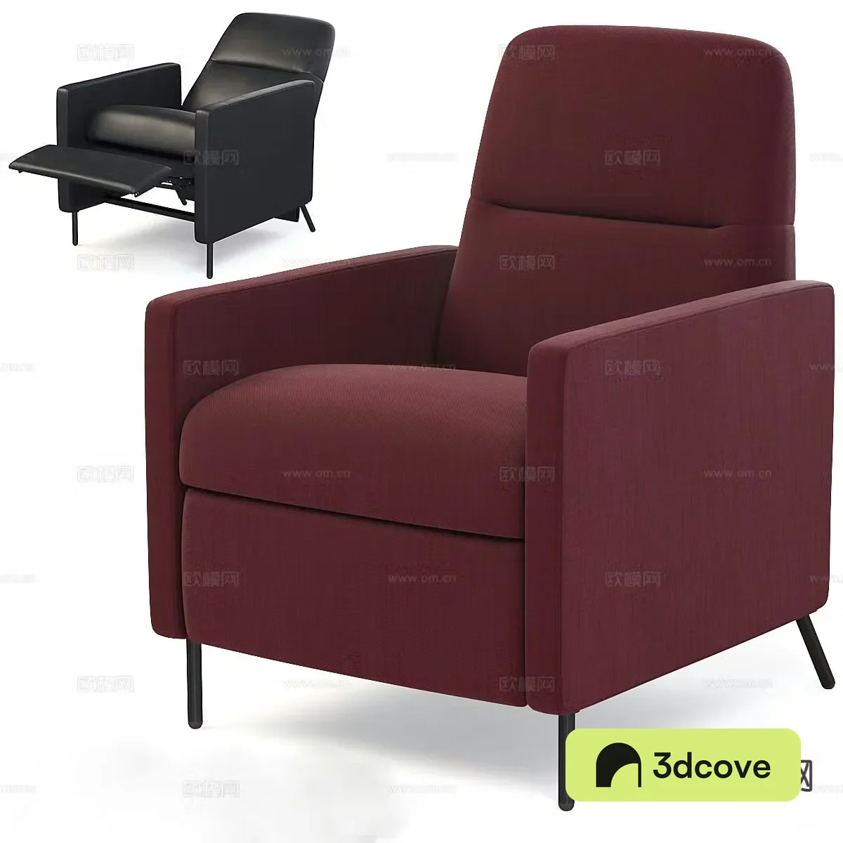 Modern lounge chair armchair