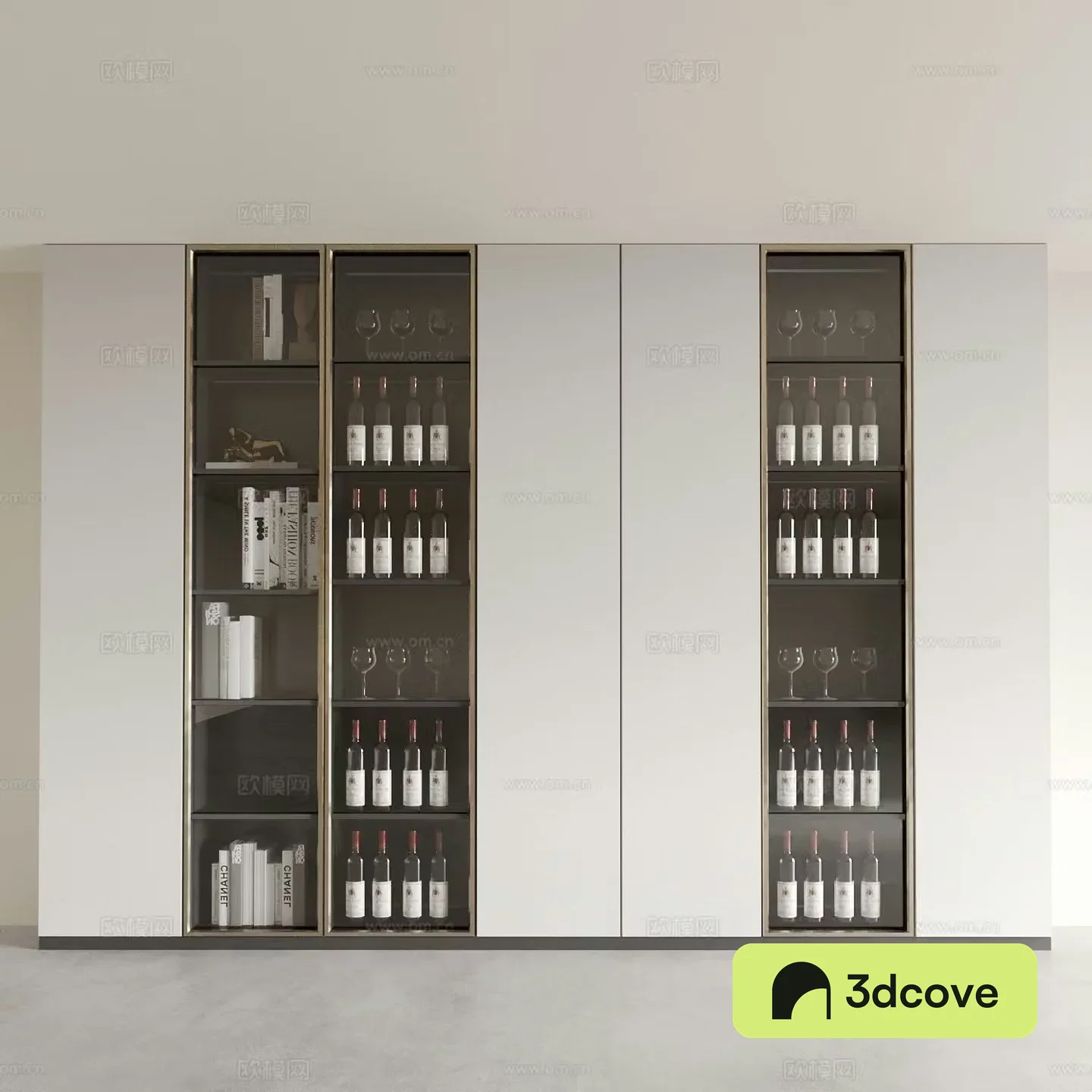Modern wine cabinet sideboard