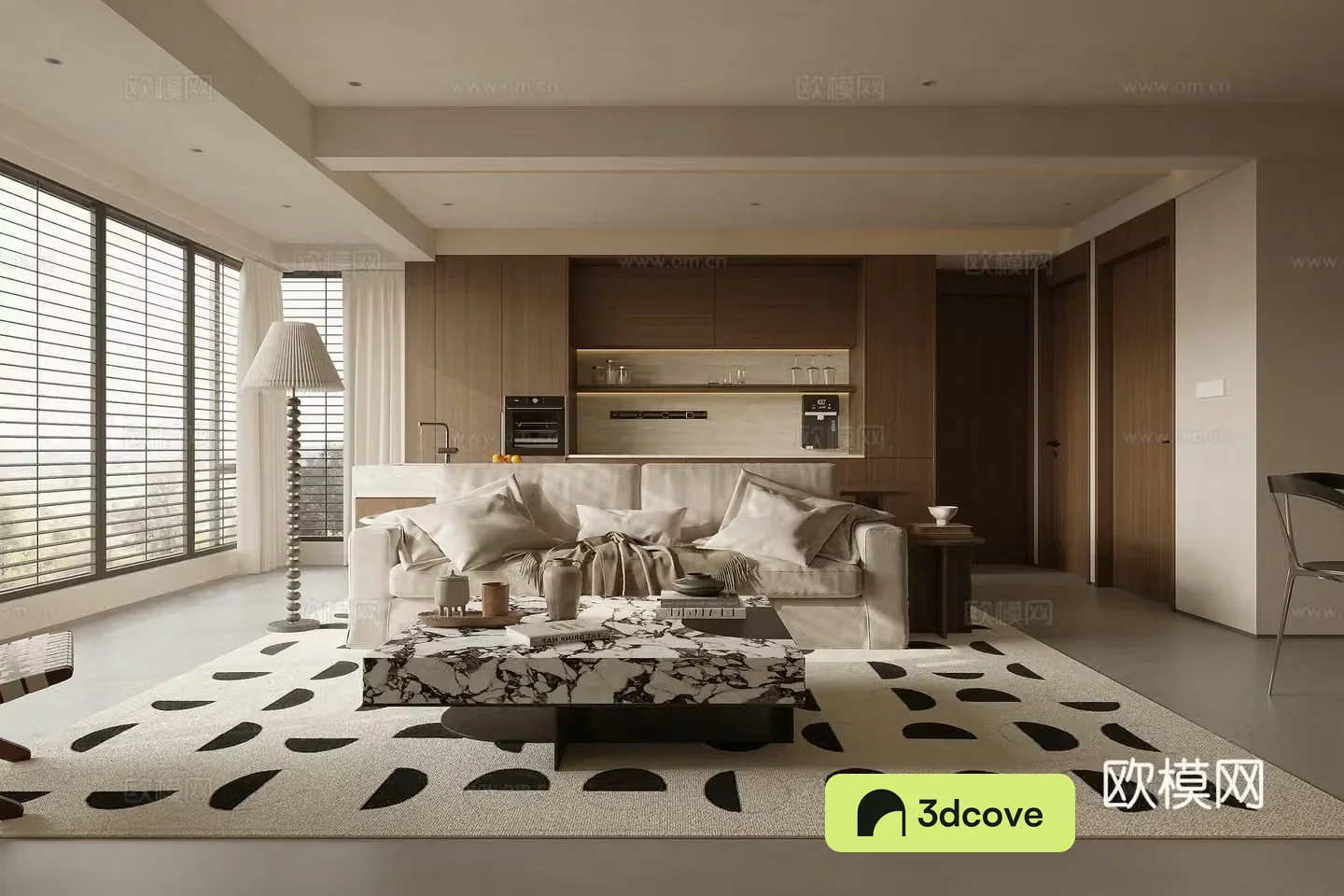 Modern Cream Style Restaurant