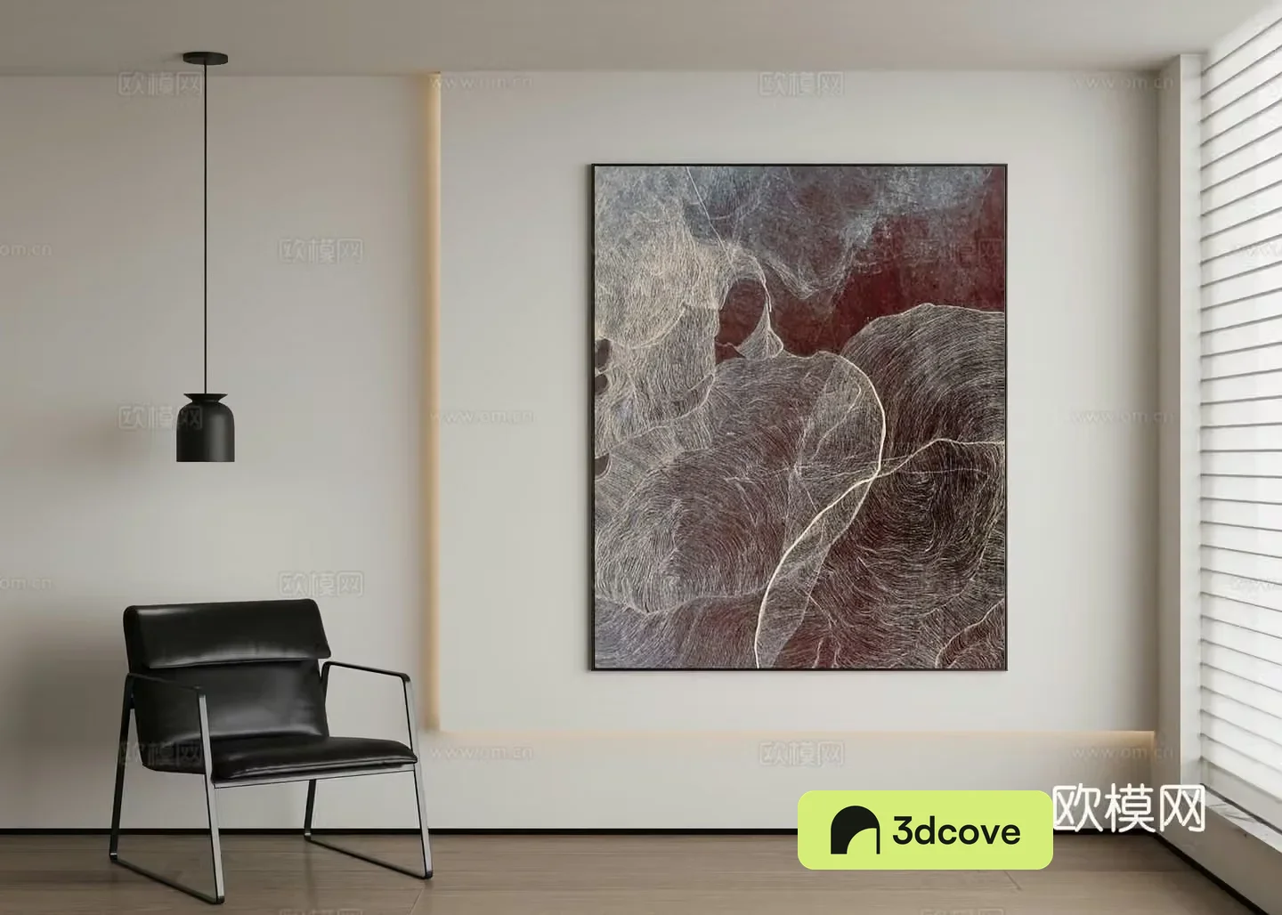 Modern abstract painting decorative painting