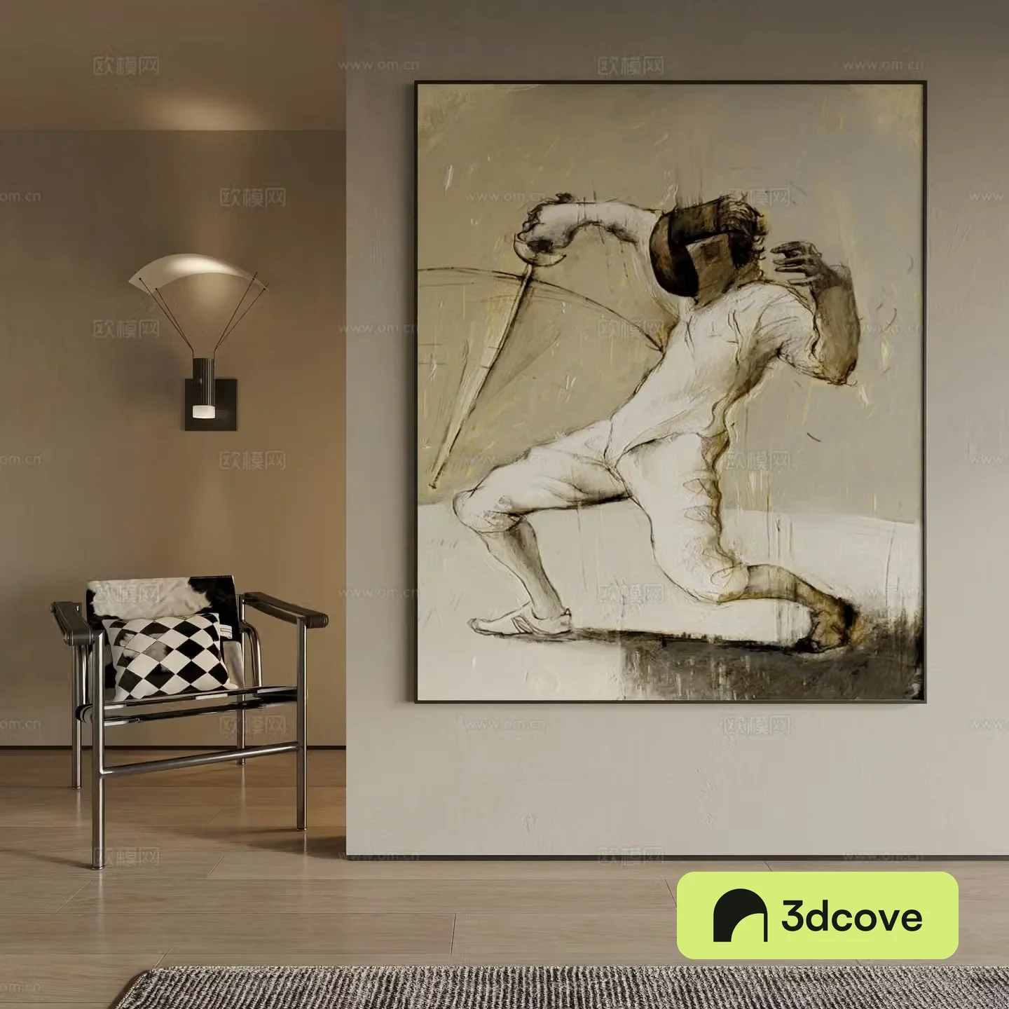 Modern decorative painting