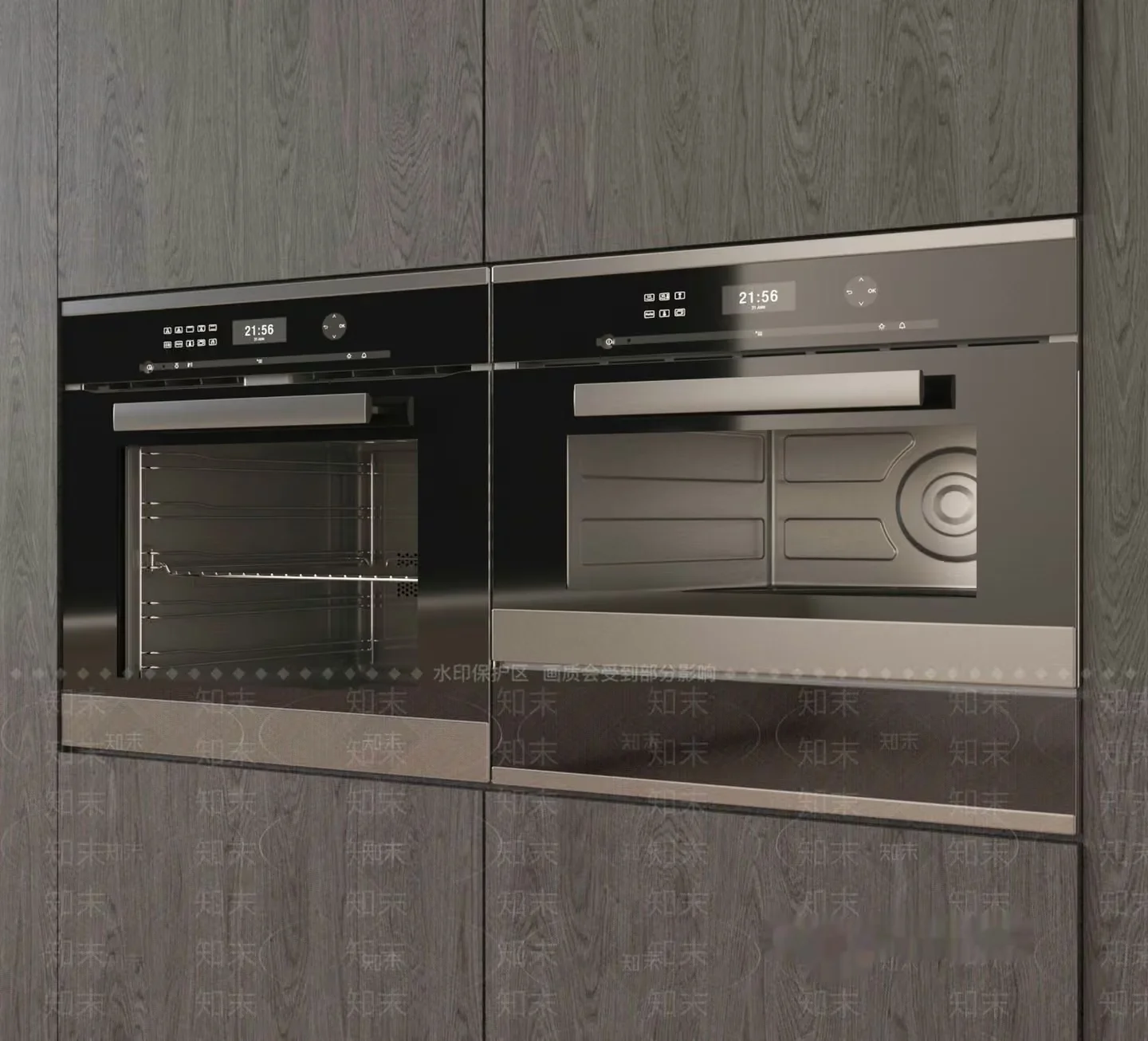 Modern Kitchen Appliances 3D Model – 444 – VRAY Render