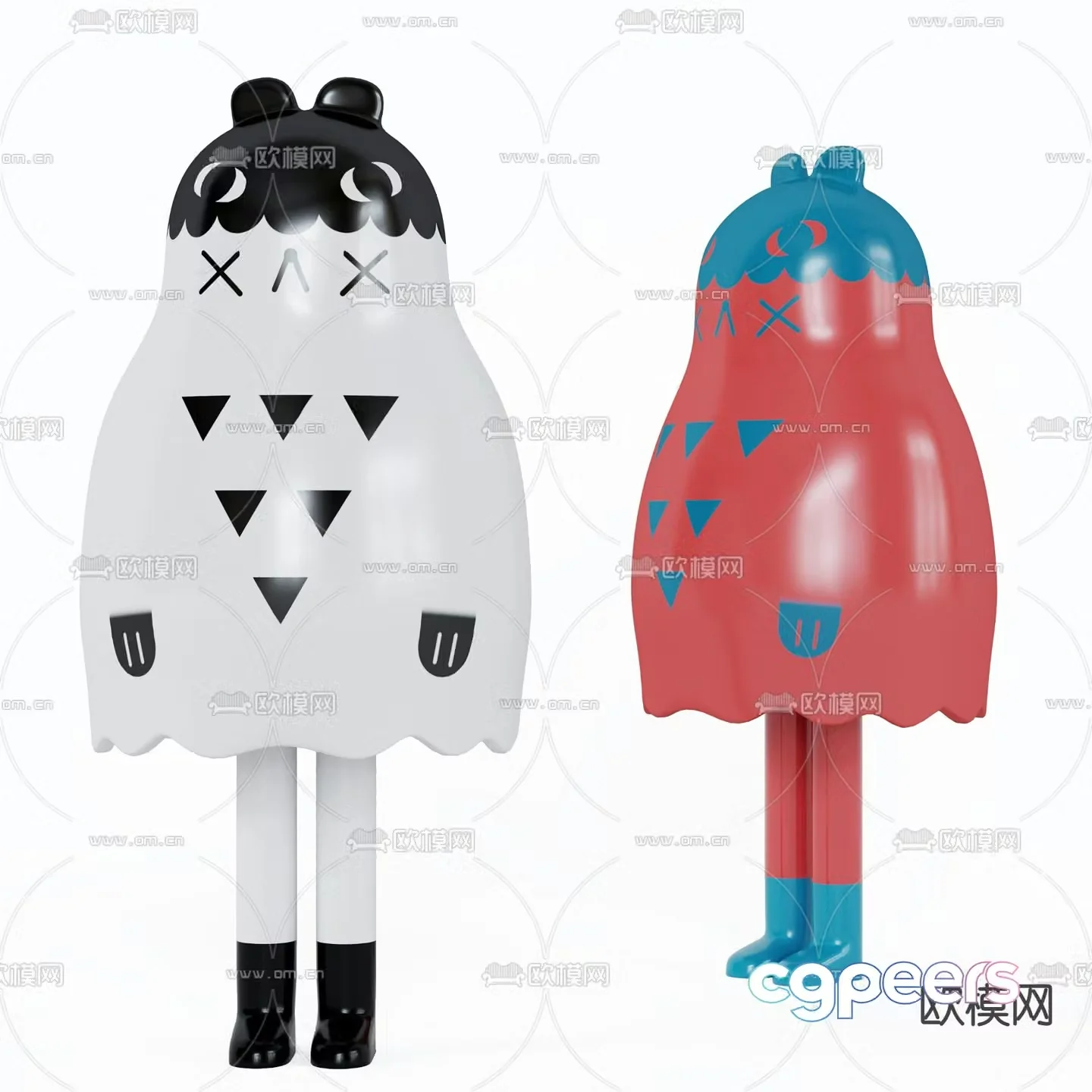 Modern cartoon children’s toy 3d model