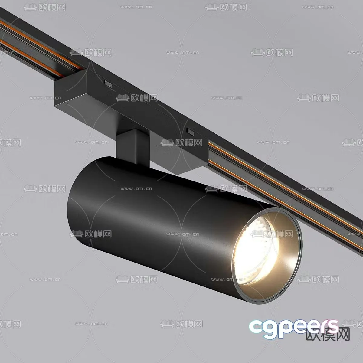 Downlight Spotlight Track Light 3d model