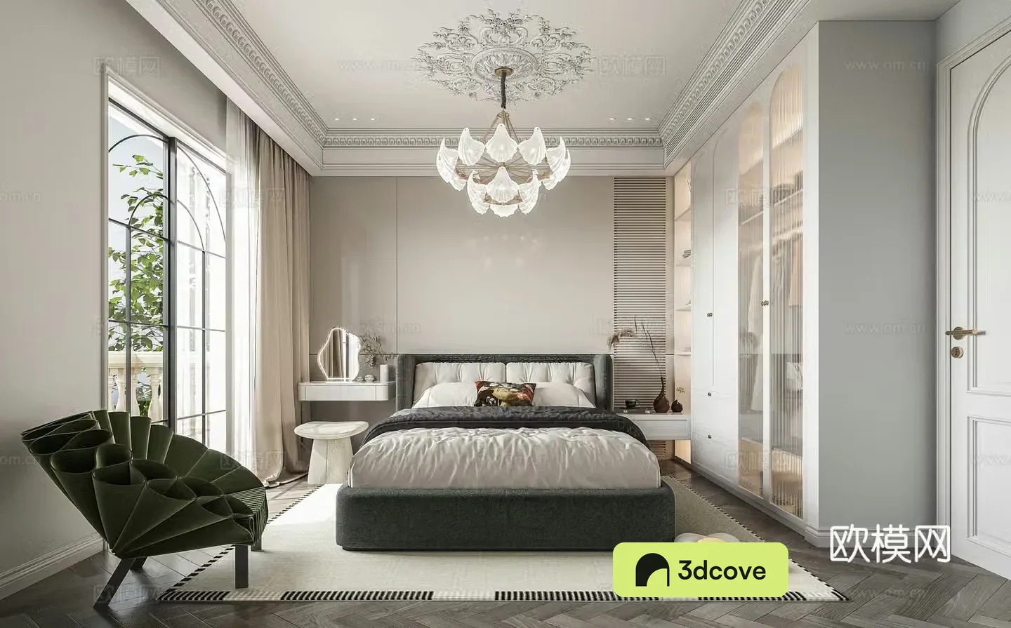 French bedroom