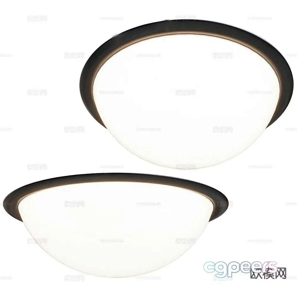 Maxlight minimalist ceiling lamp 3d model