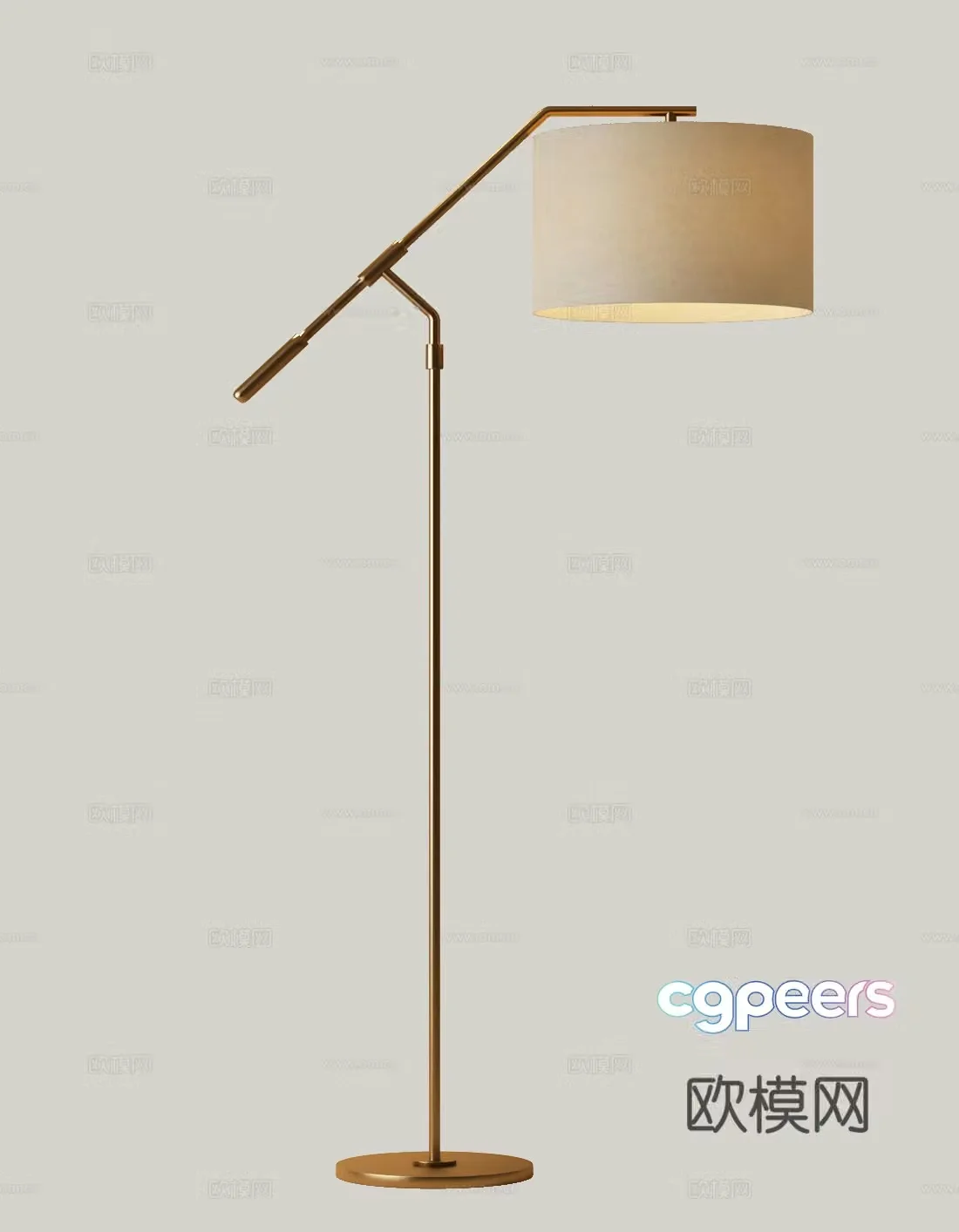 Modern floor lamp Italian floor lamp Medium style floor lamp 3D model