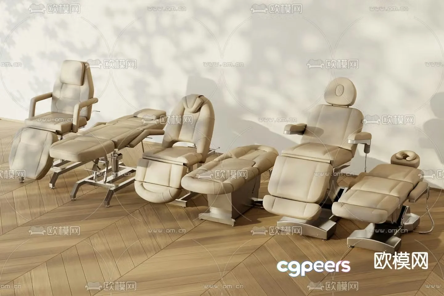 Massage chair beauty chair foot bath chair foot bath chair 3D model