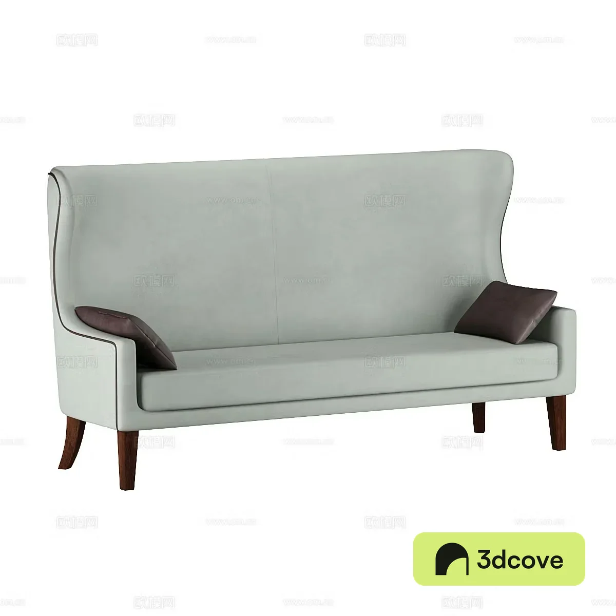 Double sofa arm sofa