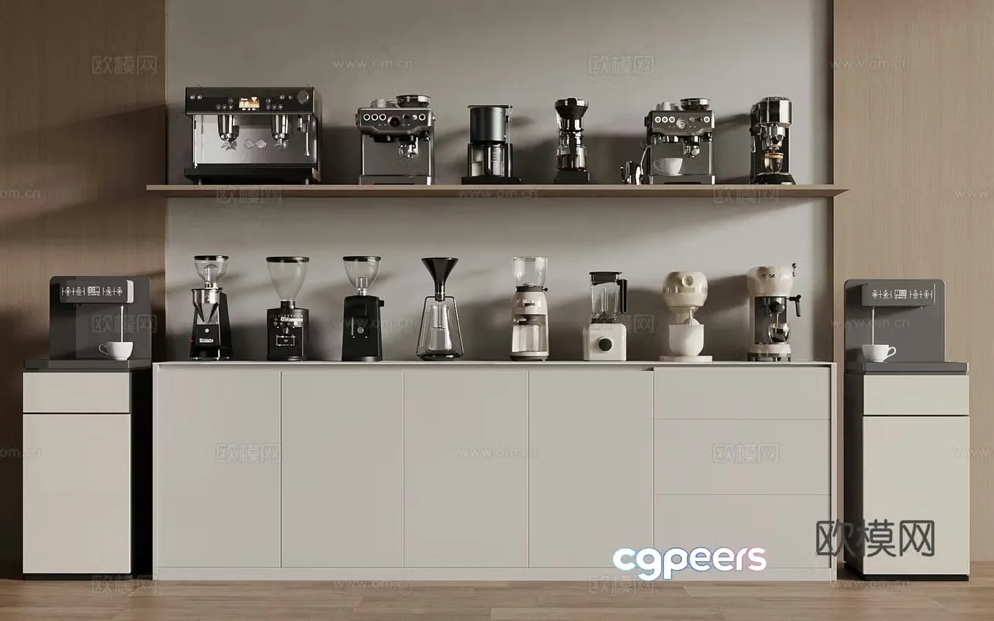 Coffee maker Modern coffee maker 3d model