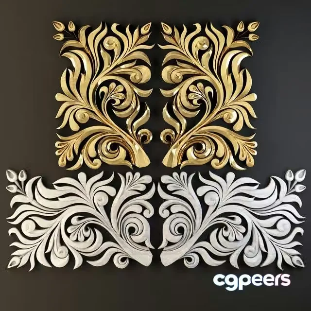 3ds Max Free – decorative ornament_01