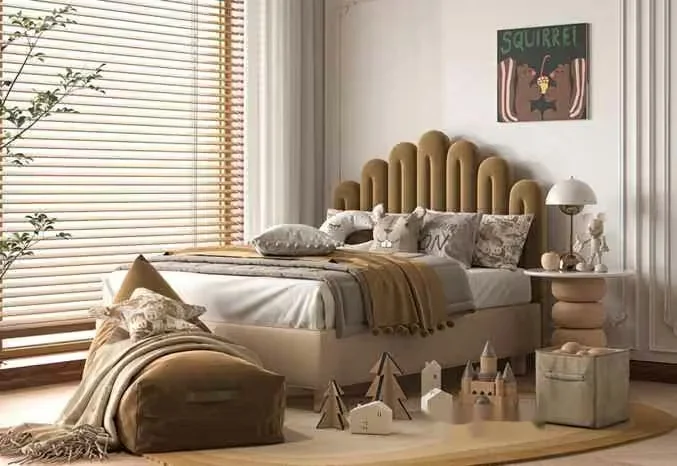 Cozy Bedroom 3D Model – 4252 – VRAY Render