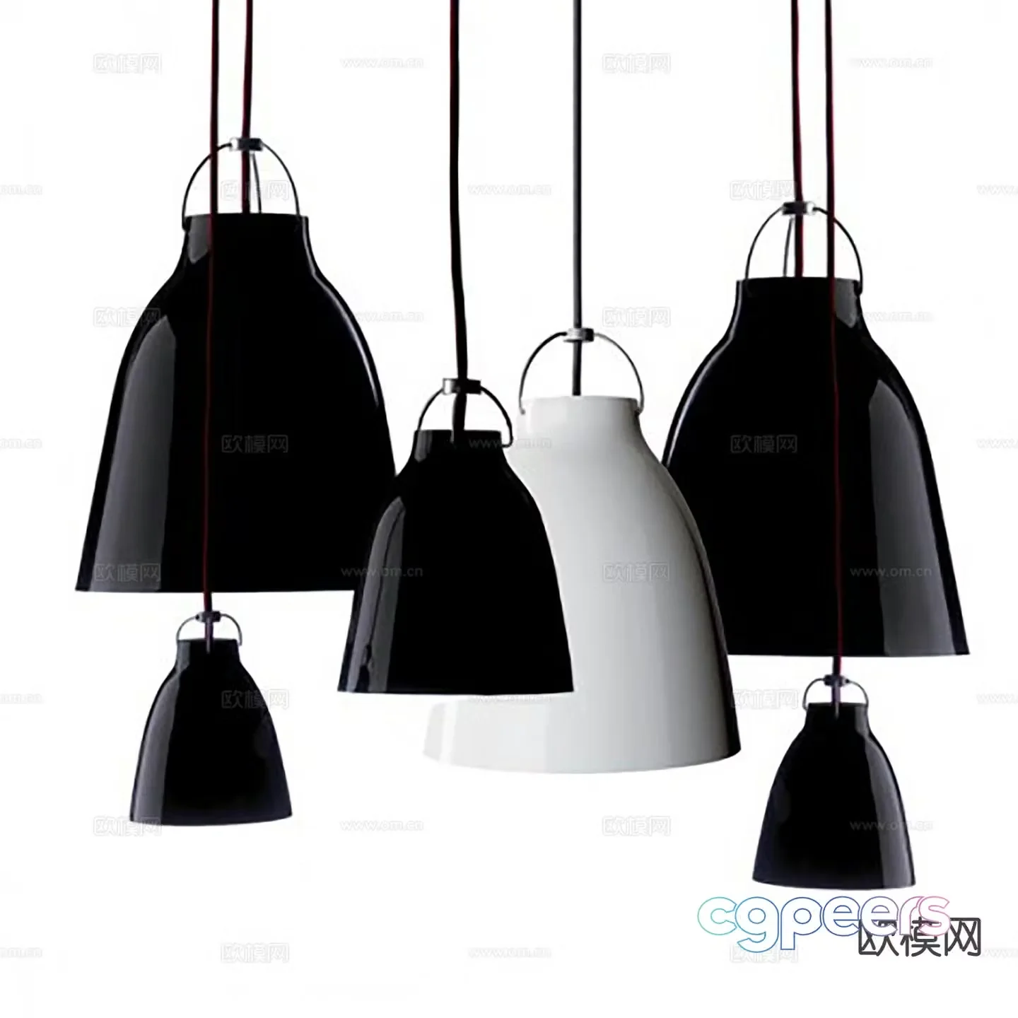 Creative chandelier art chandelier 3d model