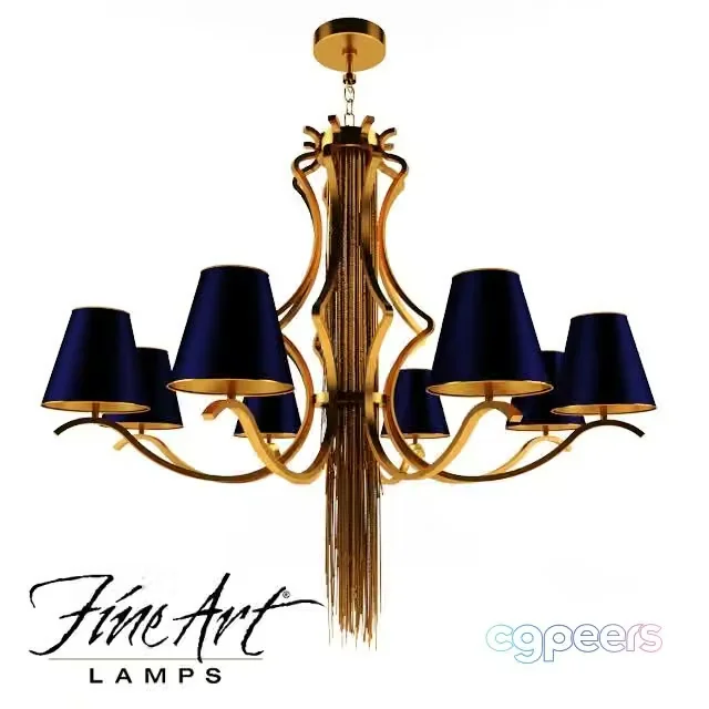 3ds Max Free – Fine Art Lamps Chandelier