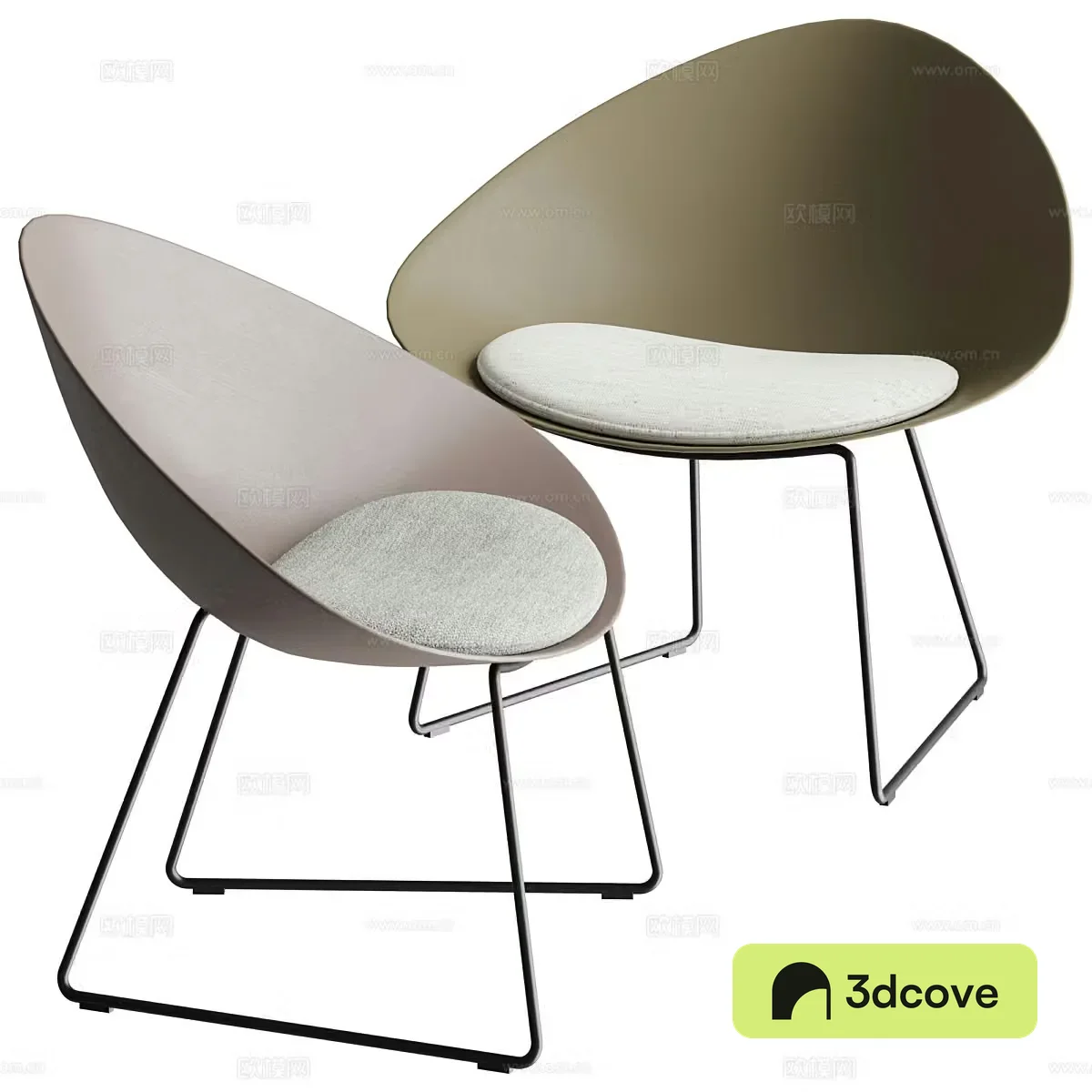 Modern Italian casual chair