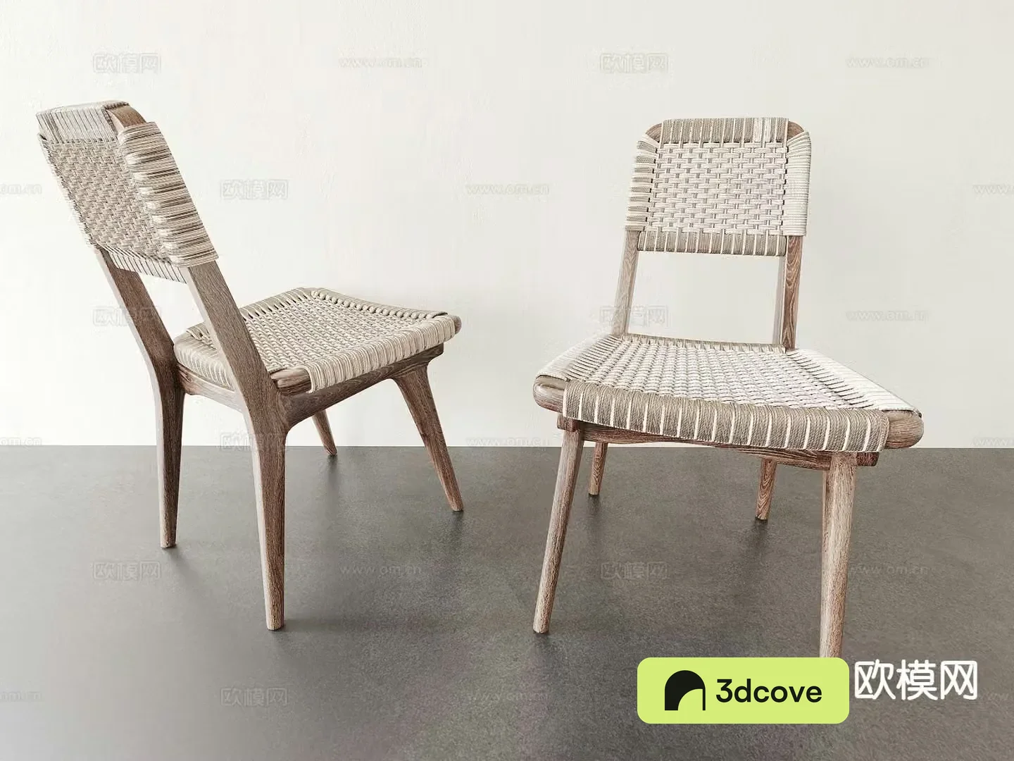 Wabi-sabi chair single chair dining chair