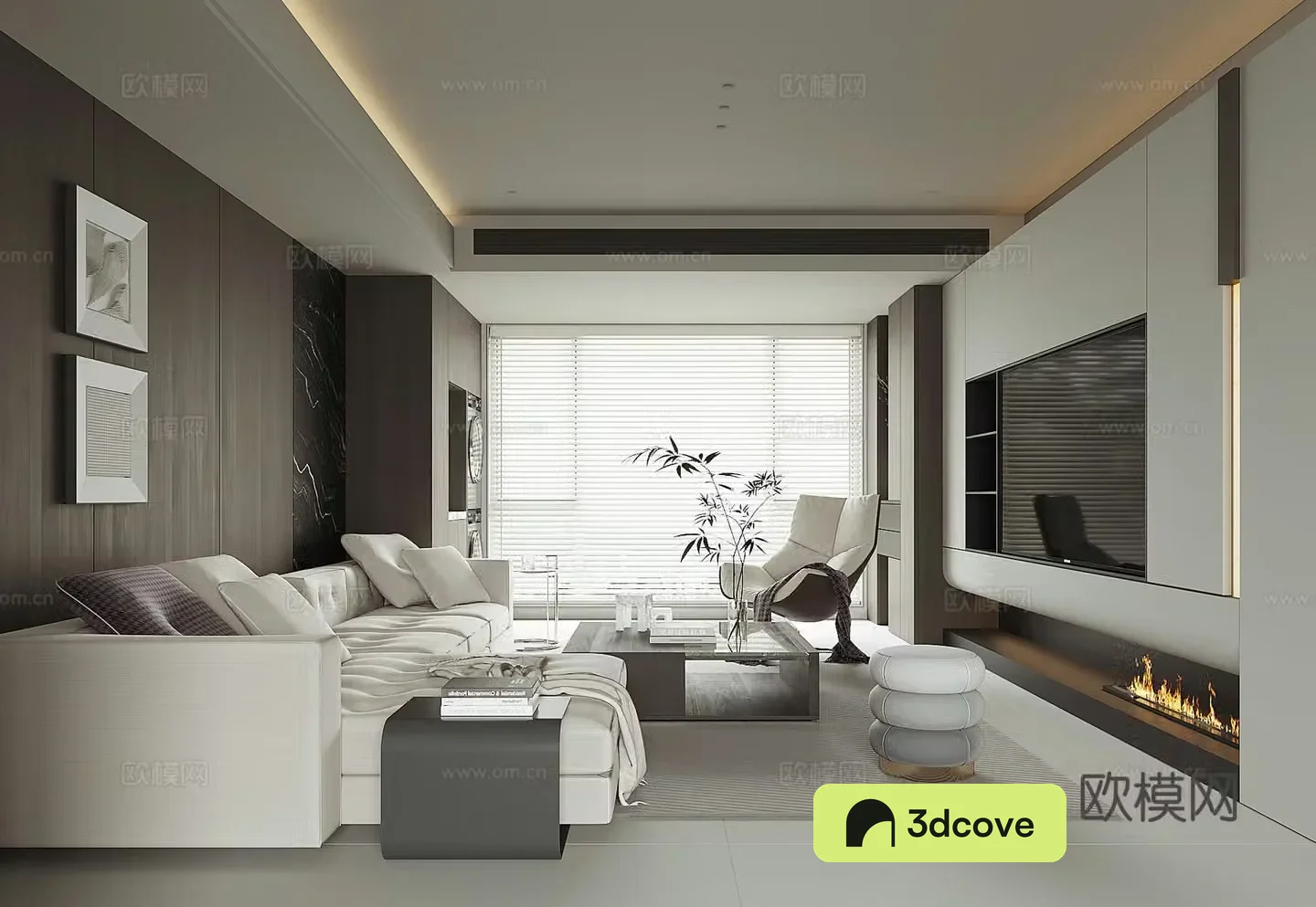 Modern Italian living room