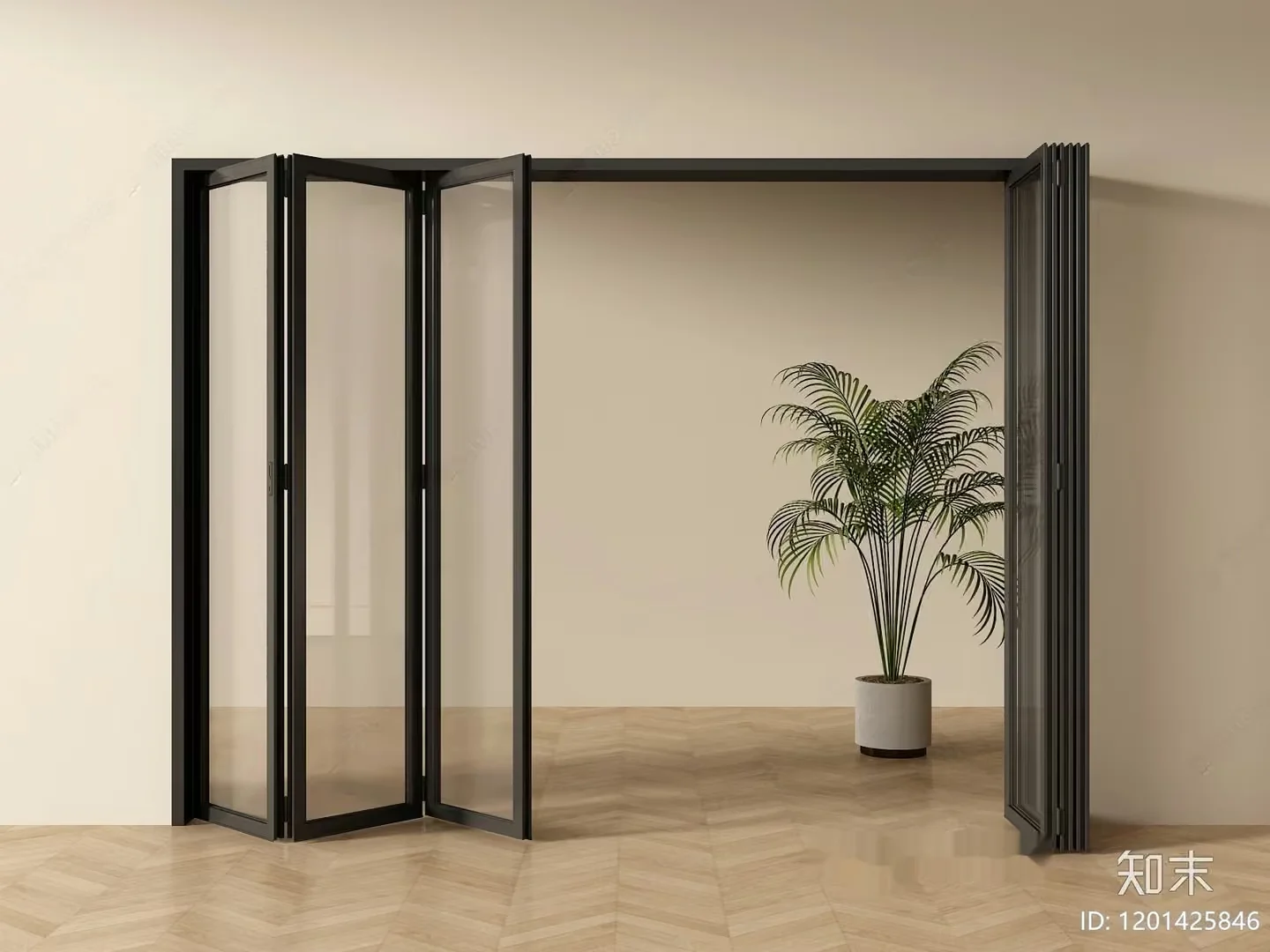Minimalist Room Divider 3D Model – 18099 – VRAY Render