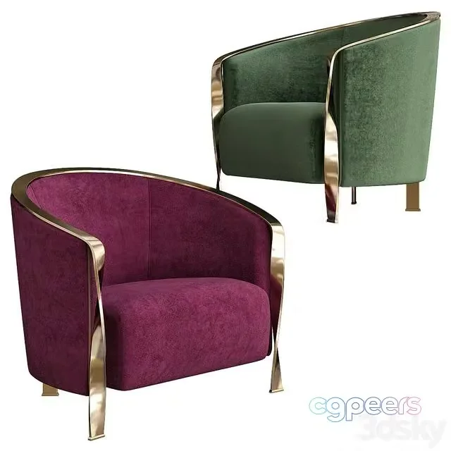 3ds Max Free – Rugiano Paris Armchair